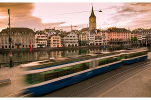 Tram in Zürich Tram in Zürich