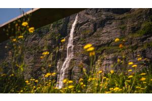Lauterbrunnen Wasserfall mit ND8 Filter