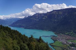 Brienzersee aus Sicht Hardern Kulm Brienzersee aus Sicht Hardern Kulm