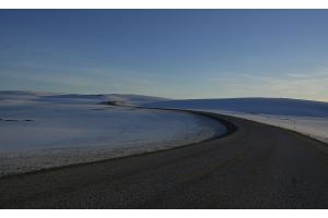 Strasse zum Nordkap