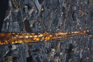 Paris Montparnasse la nuit