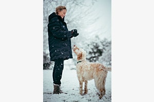 Out in the snow Out in the snow