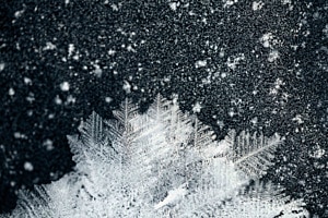 Ice Mmountainrage By Night