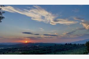 Toscana Sonnenuntergang Toscana Sonnenuntergang