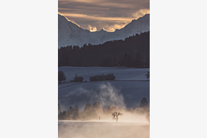 Eisiger Morgen