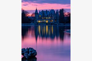 Schloss Schadau in den Abendstunden Schloss Schadau in den Abendstunden