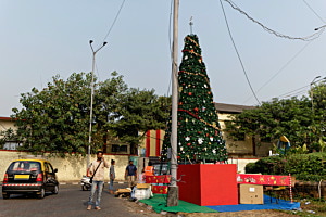 Weihnachtsbaum in Mumbai
