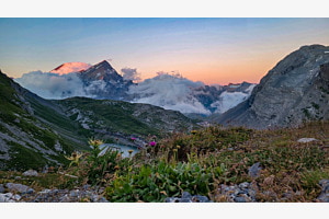 Abendstimmung von der Lämmerenhütte