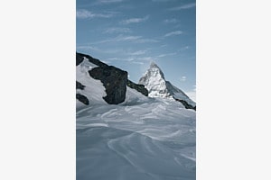 Matterhorn im Winter