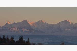Sonnenuntergang vom Gurten
