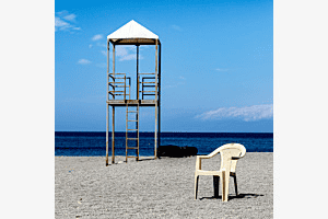 Zu heiss für Strand