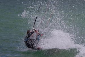 Surfer in Aktion