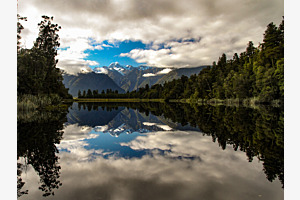 Lake Matheson, Fox Glacier