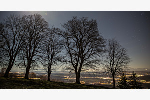 Mittelland unter Vollmond