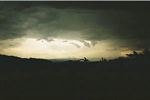 Vor dem Gewitter