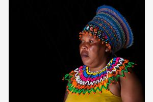 Zulu Frau, Süd-Afrika