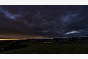 dark clouds
