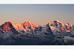 Schweizer Kreuz an der Jungfrau
