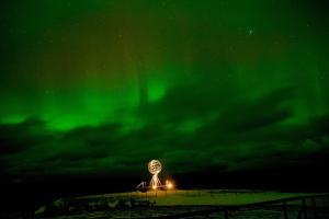Nordlichter am Nordkapp 