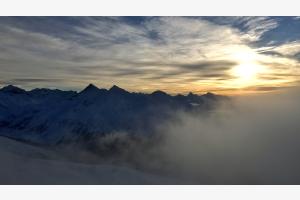 Sonnenaufgang auf dem Jakoshorn Sonnenaufgang auf dem Jakoshorn