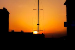 Sonnenaufgang in Port Grimaud Sonnenaufgang in Port Grimaud