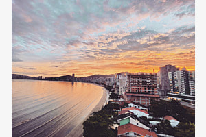 Wolken über Brasilien