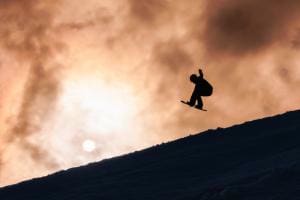Jumping into the sun !