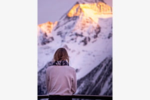 Blick ins Warme