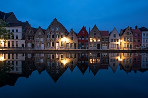 Bruges reflection Bruges reflection