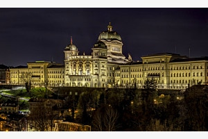 Bundeshaus bei Nacht Bundeshaus bei Nacht
