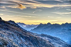 Sonnenaufgang Nufenen Sonnenaufgang Nufenen