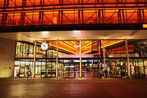 Eingang Hauptbahnhof Zug