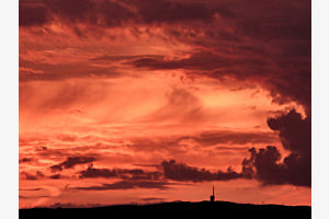Chasseral on fire 