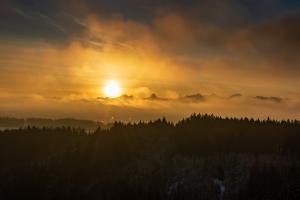Morgenerwachen über den Alpen Morgenerwachen über den Alpen