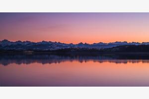 Sonnenuntergang am Pfäffikersee Sonnenuntergang am Pfäffikersee