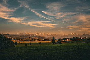 Landschaft mit Schneider Kreuznach Retina Xenon 50mm 1.9