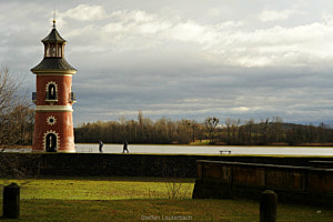See mit Leuchtturm Moritzburg See mit Leuchtturm Moritzburg