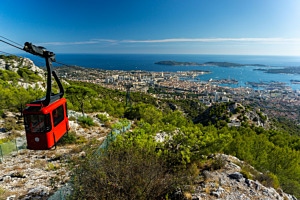 Toulon von oben Toulon von oben