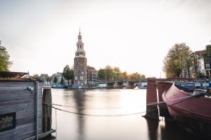 Sonnenuntergang hinter Amsterdam Sonnenuntergang hinter Amsterdam