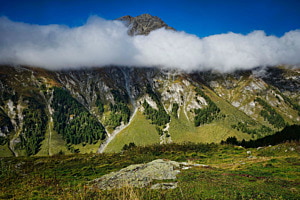 Berge mit Nebel (GR)