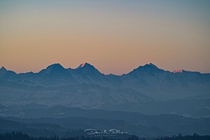 Sonnenaufgang im Emmental