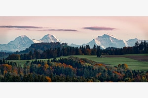 Blick vom Mittelland ins Oberland