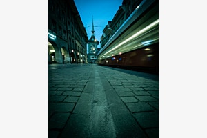 Swiss Clock and Tram