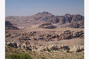 Rotes Gebirge in Jordanien