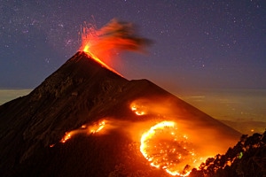 On fire