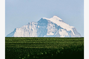 Die Jungfrau im Berner Oberland 