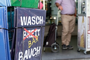 Waschbärbauch