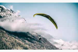 in the air in the air
