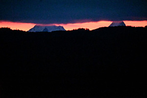 sonnenaufgang berge