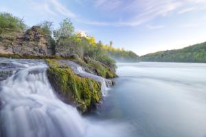 Rheinfall während des Lockdowns Rheinfall während des Lockdowns